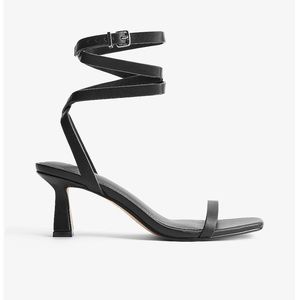 Strappy kitten heel sandals